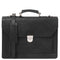Cremona - Leather briefcase 3 compartments